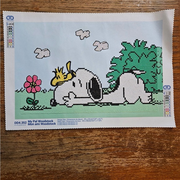 Other - Completed and Sealed My Pal Woodstock Diamond Painting